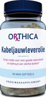 Orthica Kabeljauwleverolie 90Capsules - thumbnail