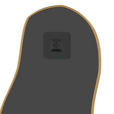 VidaXL Wandspiegel 90x40 cm goudkleurig