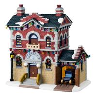 Precinct 12 Police 16x26x26 cm Kersthuisje LEMAX - Lemax - thumbnail