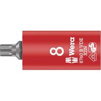 Wera 8760 B VDE XZN Zyklop Bitdop, geïsoleerd, met 3/8"-aandrijving, voor veeltandschroeven, M 8 x 59 mm - 05004940001 - thumbnail