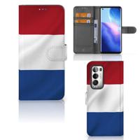 OPPO Find X3 Neo 5G | Bookstyle Case | Nederlandse Vlag - thumbnail