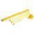 Magic FX STR01YL papieren streamers 5mx0.85cm geel 100st - thumbnail