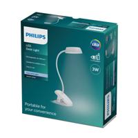Philips LED Donutclip DSK201 PT 8719514396890 USB-lamp, LED-klemlamp LED LED 3 W Wit - thumbnail