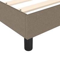 Bedframe zonder matras stof taupe 200x200 cm - thumbnail