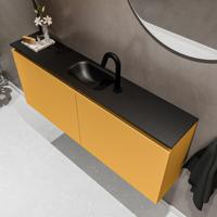 MONDIAZ TURE 120cm toiletmeubel ocher. EDEN wastafel urban midden 1 kraangat - thumbnail
