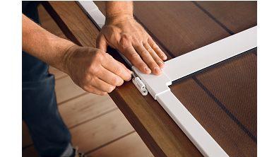 tesa FALT 55415-00000-00 Vliegenhor voor deur Wit 1 stuk(s)