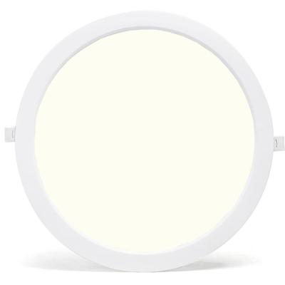 LED Inbouw Downlight Paneel - 24W - Natuurlijk Wit 4000K - Ø30cm - Flikkervrij
