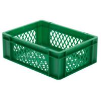 204010 Stapelbak Geschikt voor levensmiddelen (l x b x h) 400 x 300 x 145 mm Groen 4 stuk(s) - thumbnail