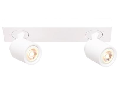 Freelight Spot Razza 2 lichts L 32 cm GU10 wit