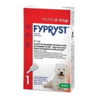 FYPRYST 67mg S (2-10kg) - druppels tegen vlooien en teken voor honden - 1x0,67ml - thumbnail