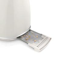 Vintage broodrooster voor 2 sneetjes - SWEISS - GRS8 - 850 W - Verstelbare thermostaat - Beige - thumbnail