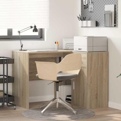 Hoekbureau met lade Sonoma Eiken 102 x 50 x 75 cm Bewerkt hout