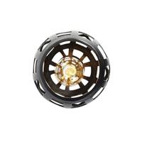 QAZQA Industriële plafondlamp zwart - Bobby - thumbnail