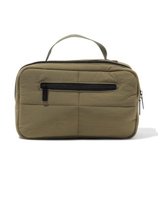 HEMA Toilettas 25x15cm donkergroen