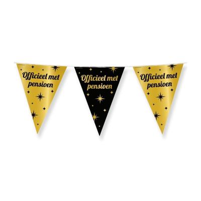 Classy party flags foil pensioen