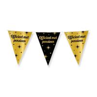 Classy party flags foil pensioen - thumbnail
