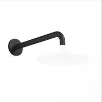 Wandarm Hotbath Cobber 40 cm Mat Zwart - thumbnail