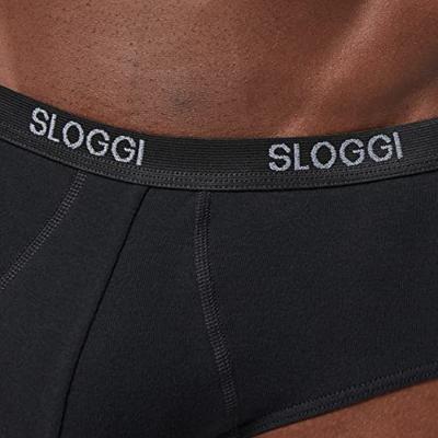 Basic Midi - Heren heup slip - XL - Zwart - Onderbroek heren heren - Ondergoed heren heren - XL - Onderbroek heren - Ondergoed heren
