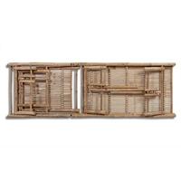 Ligbed bamboe met 3 verstelbare standen - thumbnail