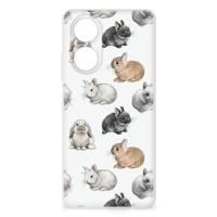 TPU Hoesje voor OPPO A58 4G Konijntjes - thumbnail