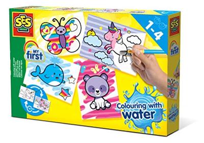 SES Creative Ses my first kleuren met water - fantasie dieren SES Creative Ses my first kleuren met water - fantasie dieren