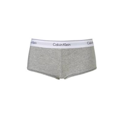 Calvin Klein Boxershort dames - Boyshort - Vrouwen onderbroek katoen - Boxershorts dames - S - Grijs - Onderbroek - Ondergoed - S - Onderbroek -