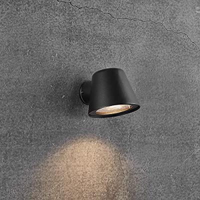 Buitenlamp downlighter &apos;Aleria&apos; wandlamp gu10 boven spiegel