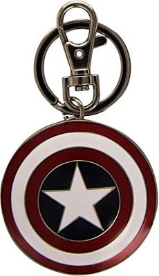 Marvel Comics Metal Keychain Captain America Shield