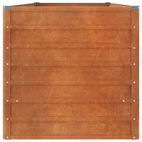 VidaXL Plantenbak verhoogd 240x80x77 cm cortenstaal roestig - thumbnail