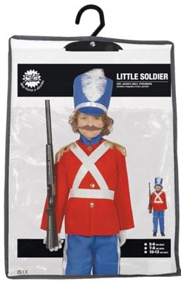 Engelse Soldaat Kind Kostuum