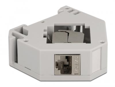 DIN-railadapter met keystone module