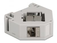 DIN-railadapter met keystone module - thumbnail