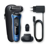 Braun Series 6 Scheerapparaat met scheerblad Trimmer Blauw - thumbnail