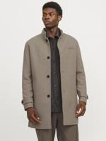 Jack & Jones Jjemelton Wool Blend Coat Sn Winterjassen Greige - thumbnail
