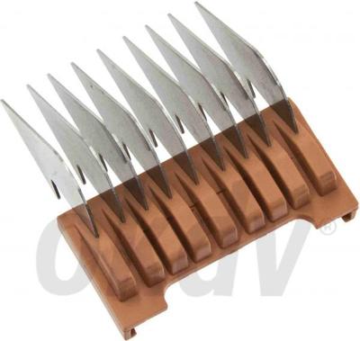 Opzetkam 1854 metaal, oranje 13mm