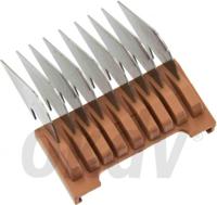 Opzetkam 1854 metaal, oranje 13mm - thumbnail