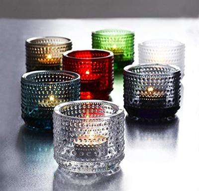 Iittala Kastehelmi Waxinelichthouder Frosted Clear