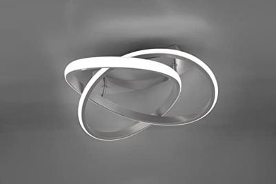 Trio Led plafondlampCourse grijs - R62051407