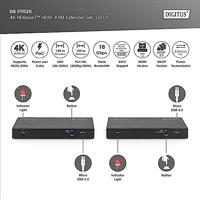 Digitus DS-55526 HDMI Adapter [1x HDMI-bus - 1x HDMI-bus] Zwart 4K UHD - thumbnail