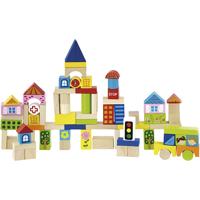 VIGA houten blokken, afm 3 cm, 75 onderdelen/ 1 set - thumbnail