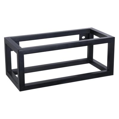 Differnz handdoekhouder voor fontein 38.5 x 18.5 cm powder coated steel mat zwart
