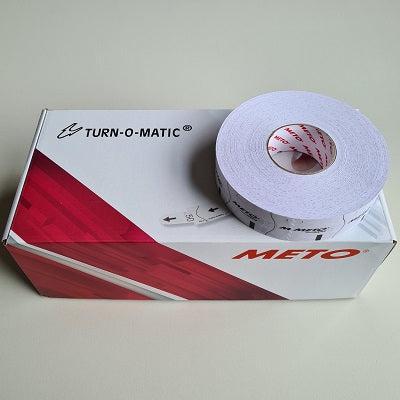 Ticketrollen Tear Off - 6 rollen wit - 2 stuks