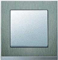 Merten MEG4030-3646 Afdekking Frame System M RVS 1 stuk(s) - thumbnail