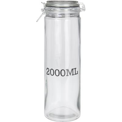 Voorraadpot glas 2L