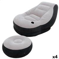 Opblaasbare stoel Intex ULTRA LOUNGE 99 x 76 x 130 cm (4 Stuks) - thumbnail