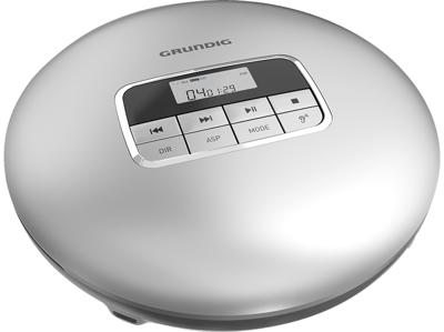 Grundig GCP1020 Discman CD, CD-R, CD-RW, MP3 Zilver