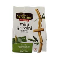 Le Veneziane Mini grissini soepstengels glutenvrij 250 Gram - thumbnail