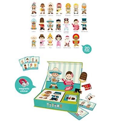 Classic World aankleedpuzzel mensen van de wereld, 60dlg.