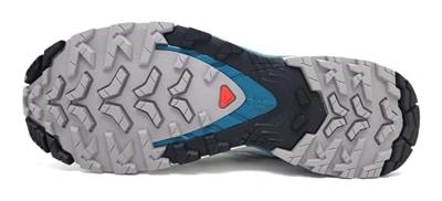 Salomon XA PRO 3D V9 GORE-TEX Lage Wandelschoen Dames Black/Bleached Aqua/Harbor Blue 5,5 (39) - thumbnail