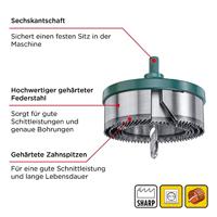 kwb 499700 Gatenzaag 5-delig 68 mm, 74 mm, 80 mm, 90 mm, 100 mm 1 stuk(s) - thumbnail